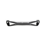GrimmSpeed black lightweight laser-cut aluminum battery tie down for 2008-2018 Subaru WRX and STI