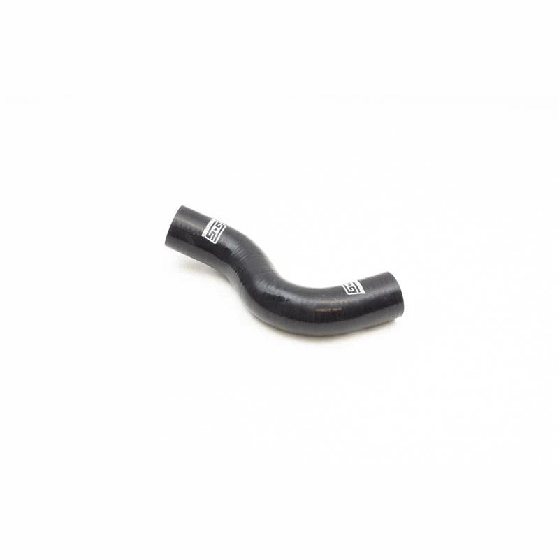 Black GrimmSpeed multi-layer silicone upper and lower radiator hoses for 2014-2020 Subaru WRX and Forester XT.