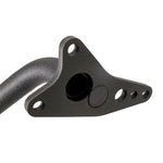 GrimmSpeed black powder-coated steel front bumper bar for 2015+ Subaru WRX and STI models.