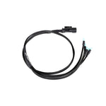 GrimmSpeed plug-and-play wiring harness with protective loom and connectors for dual Hella horns on a 2015+ Subaru WRX/STI.