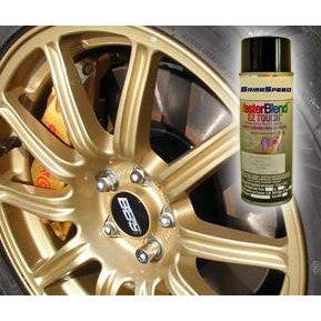 GrimmSpeed Gold aerosol spray paint can with a color-matched gold cap
