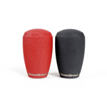 Red GrimmSpeed weighted stainless steel shift knob for Subaru 5-speed and 6-speed manual shifters