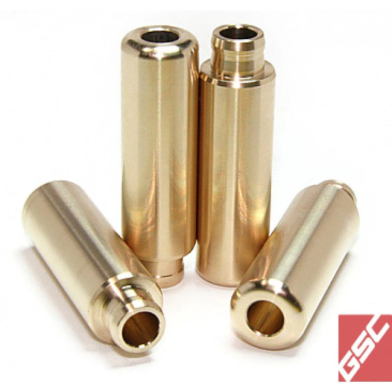 Set of 12 GSC Power-Division manganese bronze intake and exhaust valve guides for BMW S54 engines.