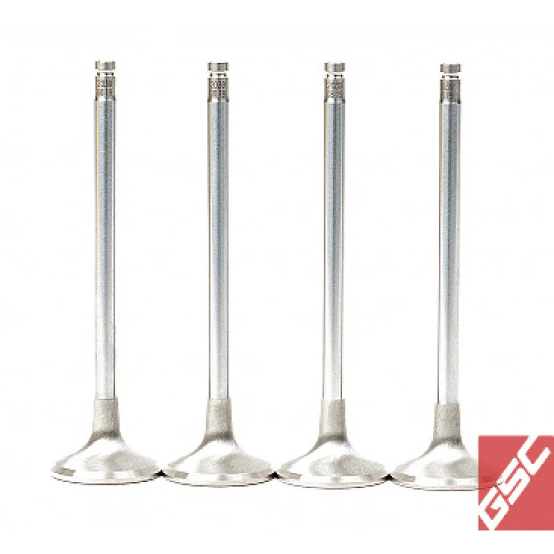 Set of eight GSC Power-Division chrome alloy exhaust valves for Honda B16A B17A and B18C engines