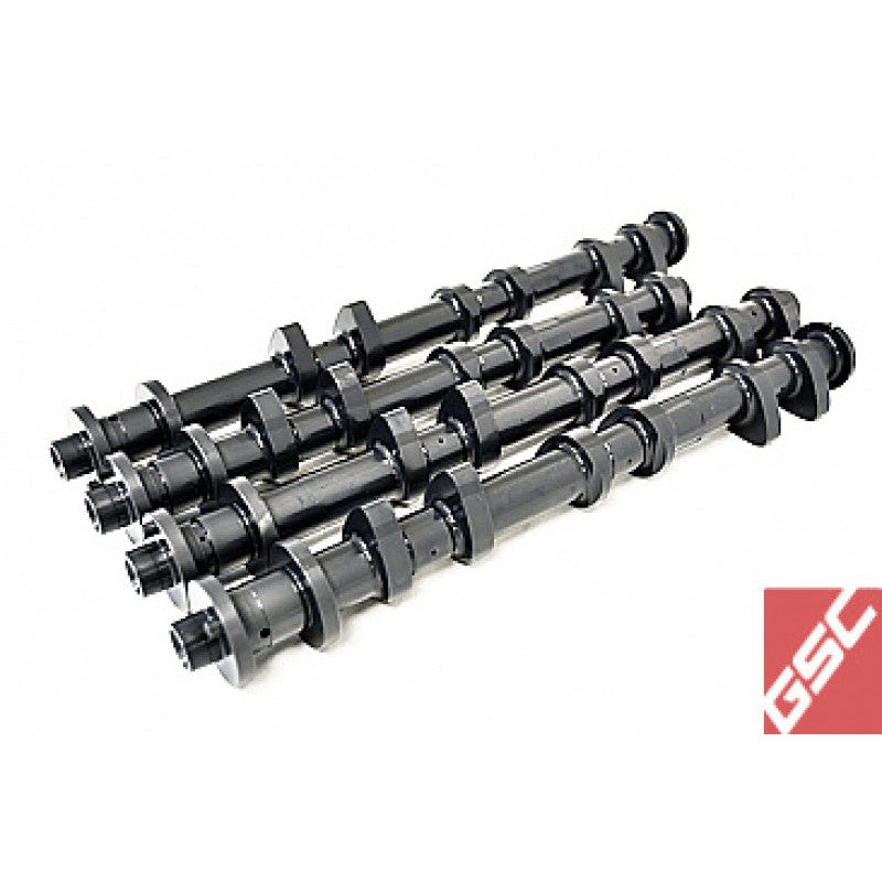GSC Power-Division S4 series billet steel camshafts for the Nissan VR38DETT engine.