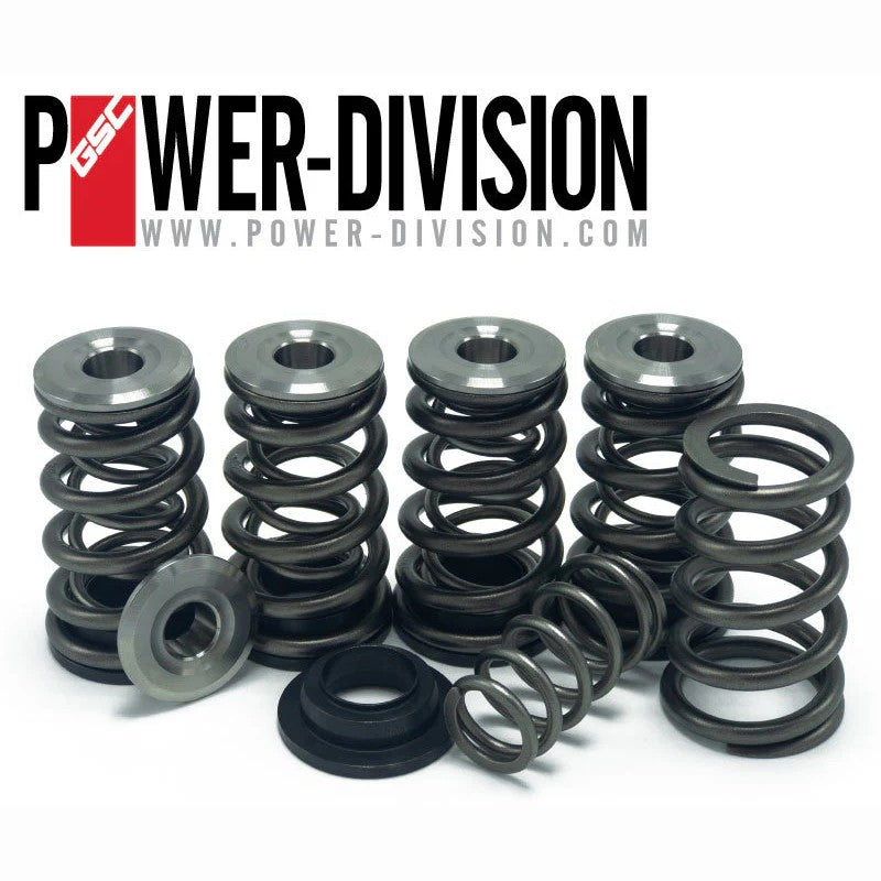 GSC Power-Division dual conical valve spring kit with part number 5074 for Subaru EJ series engines.