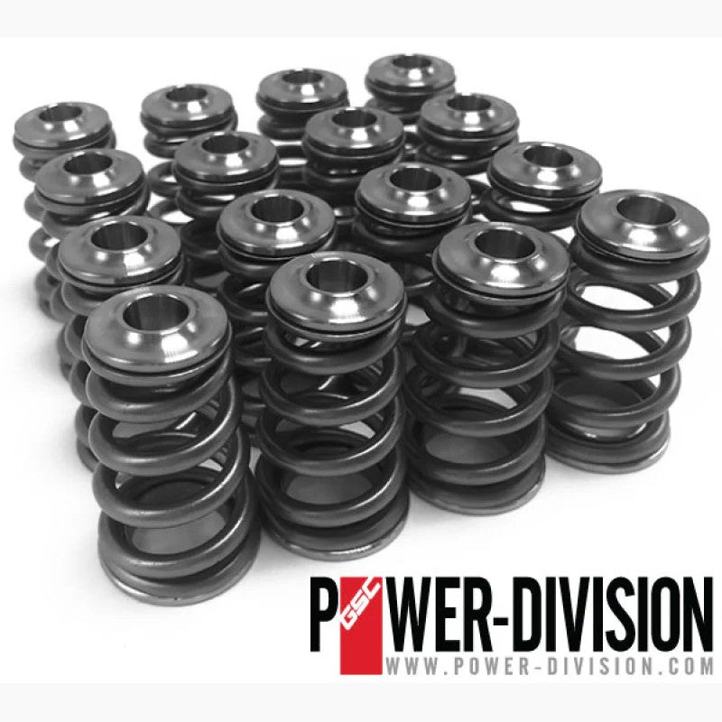 GSC Power-Division 5073 single conical valve spring kit with titanium retainers and seats for Subaru EJ engines