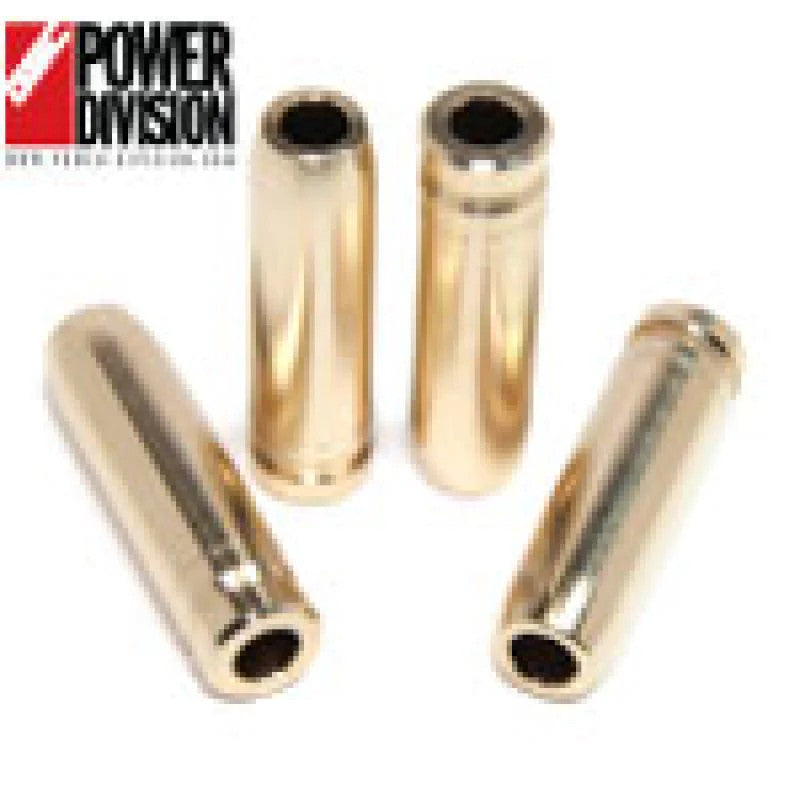 Set of 12 GSC P-D exhaust valve guides for Toyota 2JZ engines with 6.6mm valve stems.