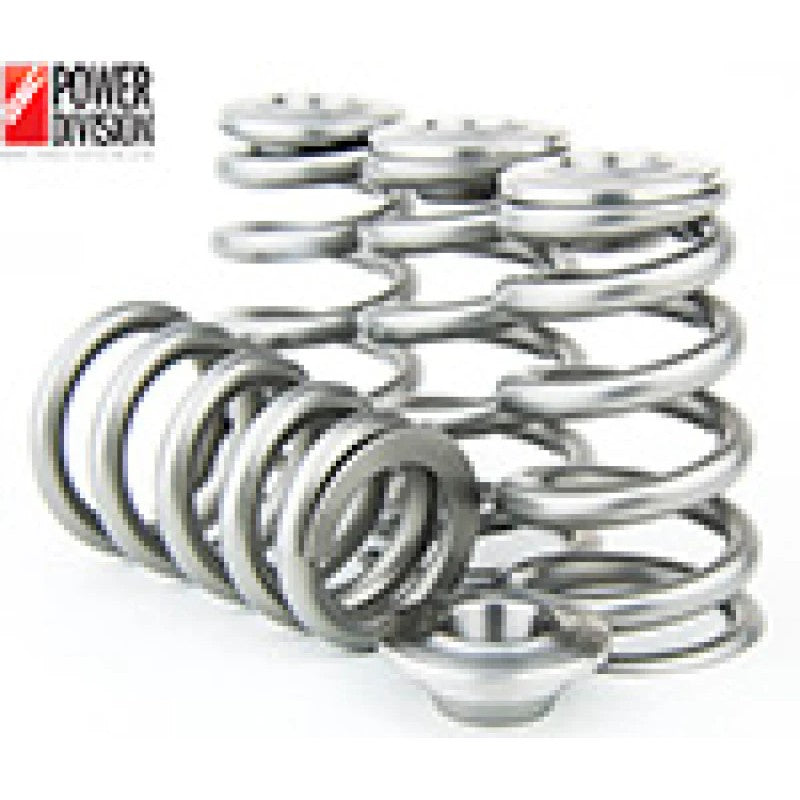 GSC Power-Division high pressure conical valve springs and titanium retainers for Toyota 3SGTE engines.