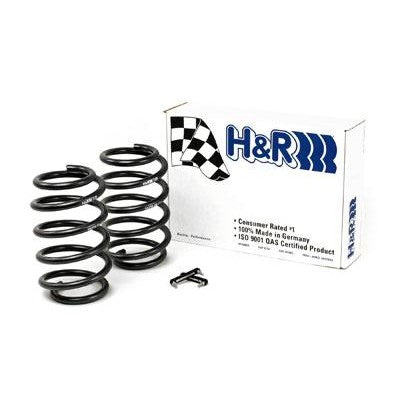 H&R Sport lowering springs for 2000-2006 BMW X5 E53 with rear air suspension.