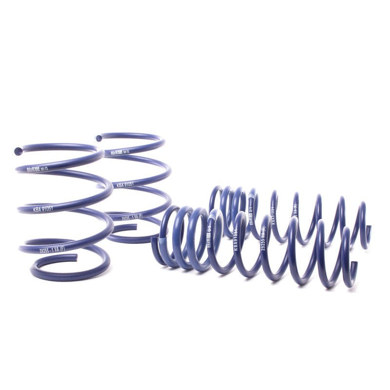 H&R Sport Spring kit for 2004-2010 BMW E60 525i, 528i, 530i, and 535i models without self-leveling.