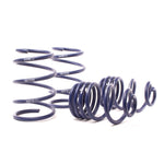 H&R Sport Spring kit for 2004-2010 BMW X3 E83 featuring blue powder-coated progressive rate coils.
