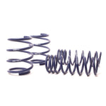 Blue H&R Sport Springs lowering kit for 2005-2010 BMW E64 6-Series Convertible.