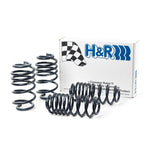 H&R Sport Springs set for 2006-2009 Volkswagen GTI MK5 finished in blue powder coat.