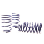 Set of red H&R Race Springs for 2006-2013 BMW 3-Series E90 chassis