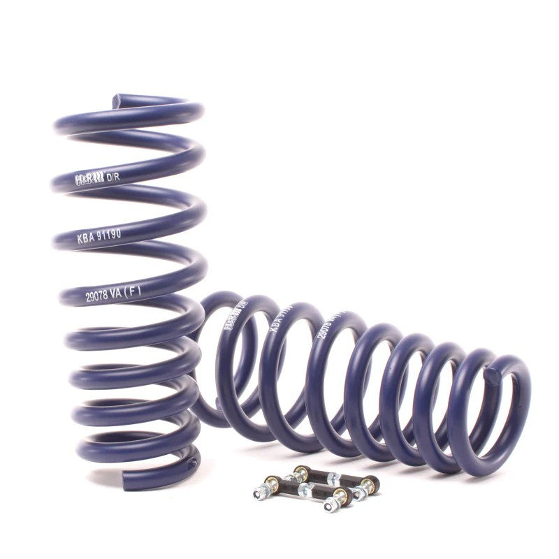 H&R Sport Spring lowering kit for 2007-2014 BMW X5 and X6 with rear self-leveling.
