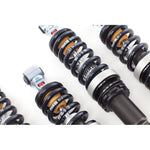 H&R RSS+ coilover suspension kit with black hard-anodized aluminum shock bodies and springs for 2008-2015 Audi R8.