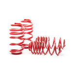 Set of four blue H&R Super Sport progressive rate lowering springs for B8 Audi A4 and S4.