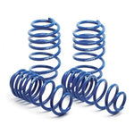 Set of four blue H&R Super Sport lowering springs for 2010-2014 Volkswagen Golf MK6