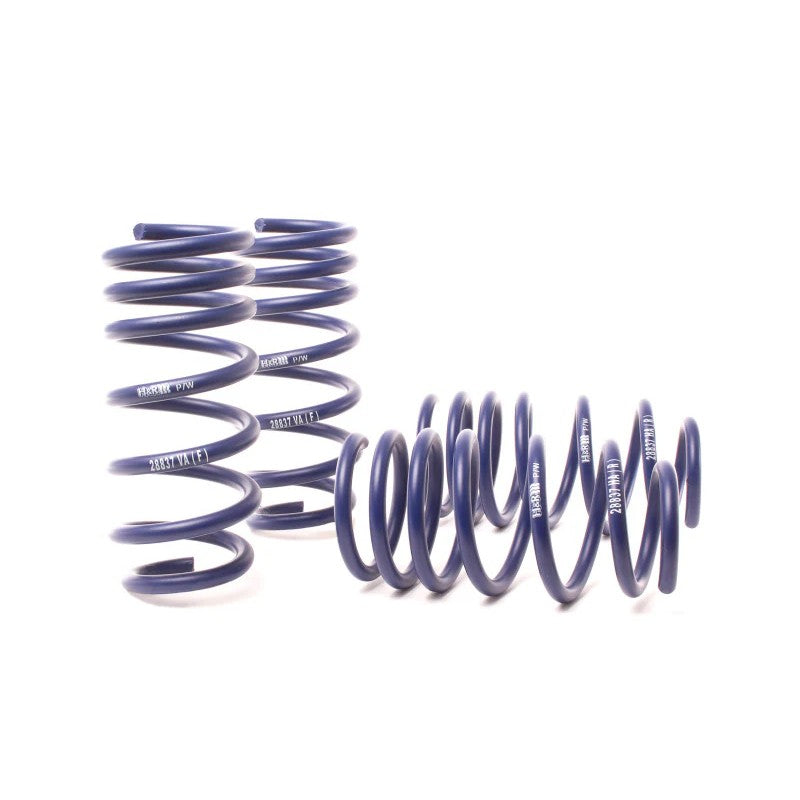 Set of H&R Sport Springs for 2013-2018 BMW M6 Base featuring progressive rate coil design.