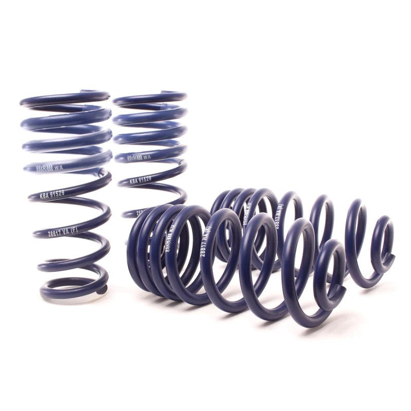 H&R blue progressive rate sport lowering springs for 2014-2018 BMW X5 F15 xDrive