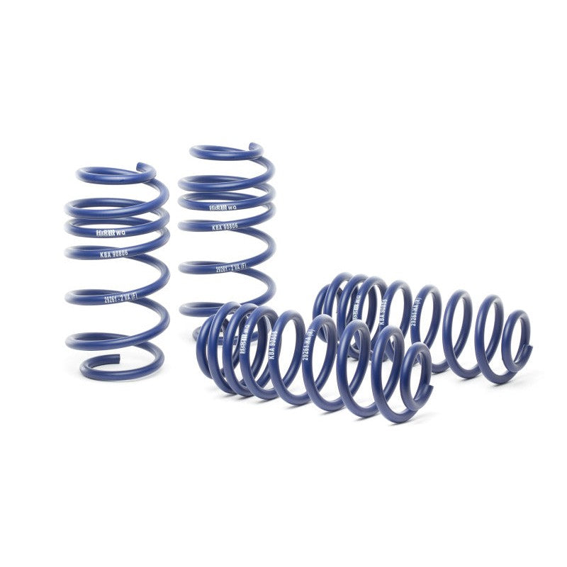 H&R Sport Spring lowering kit with progressive rate coils for 2012-2019 Volkswagen Jetta.