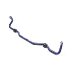 H&R 25mm blue rear sport sway bar for Audi A3, S3 and VW Golf R with black urethane/Teflon bushings