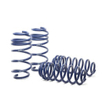 Blue H&R Sport Springs suspension lowering kit for 2009-2019 Audi Q3 and Volkswagen Tiguan
