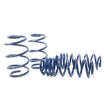 H&R Sport Spring lowering kit featuring blue 54SiCr6 steel coils for 2015-2019 Volkswagen e-Golf.