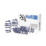 Set of four H&R blue progressive sport springs for 2015-2019 Volkswagen Golf R