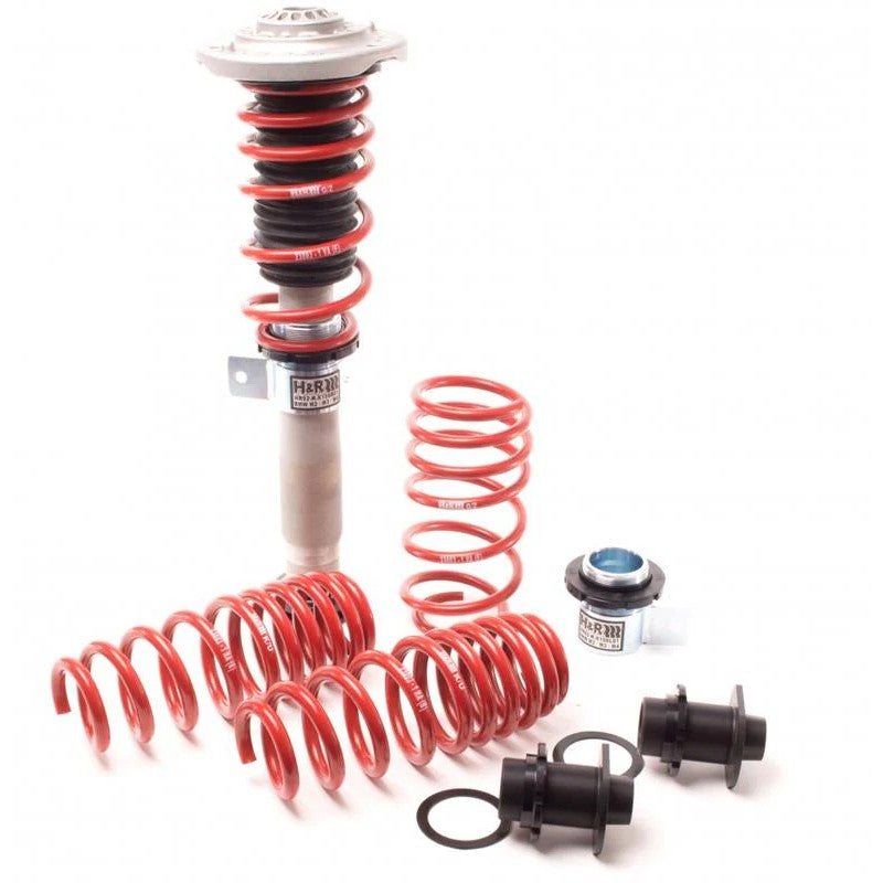H&R VTF height-adjustable lowering springs with threaded adjusters for Mercedes-Benz C63 AMG