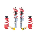 H&R Street Performance Coil Over kit with threaded shock bodies and progressive rate springs for VW Golf and GTI MK7.