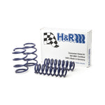 H&R Sport Spring kit featuring blue progressive rate lowering springs for BMW F36 Gran Coupe