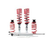 H&R Street Performance height-adjustable coilover suspension kit for 2017-2020 Audi A4, A5, S4, and S5 models.