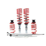 H&R Street Performance height-adjustable coilover suspension kit for 2017-2020 Audi A4, S4, A5, and S5 models.