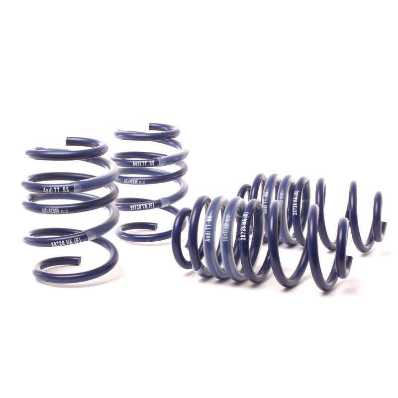 Blue H&R Sport Springs for 2018-2020 Audi TT RS Quattro