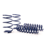 H&R Sport Springs set for 2018-2020 BMW X2 xDrive28i F39 AWD featuring progressive coils and blue finish.