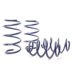 Set of blue H&R Sport lowering springs for 2019-2021 Mercedes-Benz A220 and CLA250.