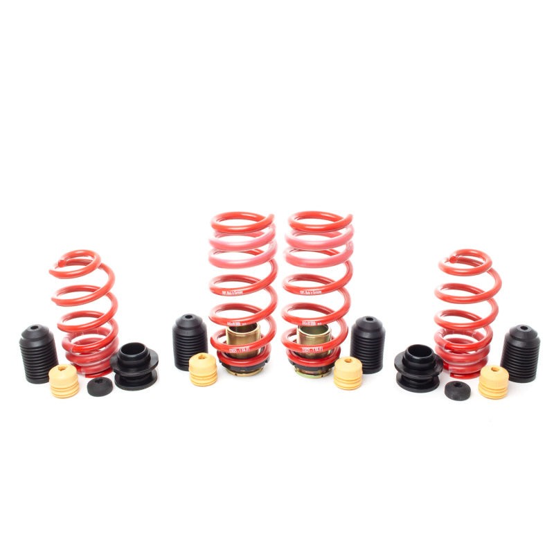 H&R VTF height-adjustable lowering springs and threaded adjustment sleeves for 2020-2023 Audi RS6 Avant