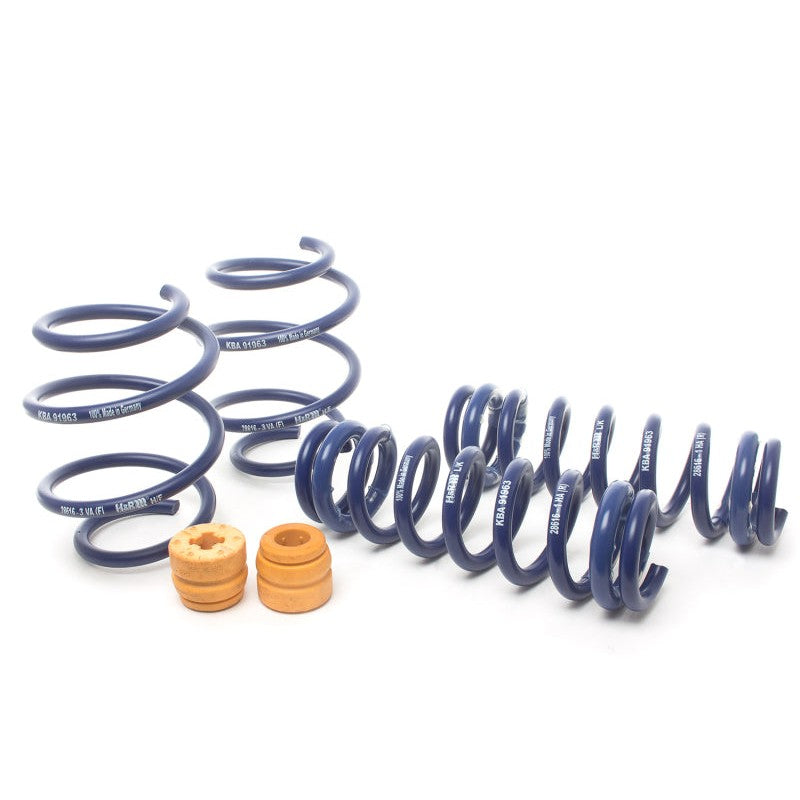 Set of four H&R Sport lowering springs for 2022-2026 BMW M3 G80 with Adaptive Suspension.