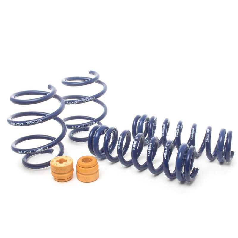 Blue H&R Sport Springs for the 2021-2026 BMW M3 G80 with Adaptive Suspension