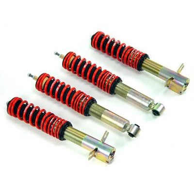 H&R Street Performance coilover kit with threaded shock bodies and progressive rate springs for VW MK1 models