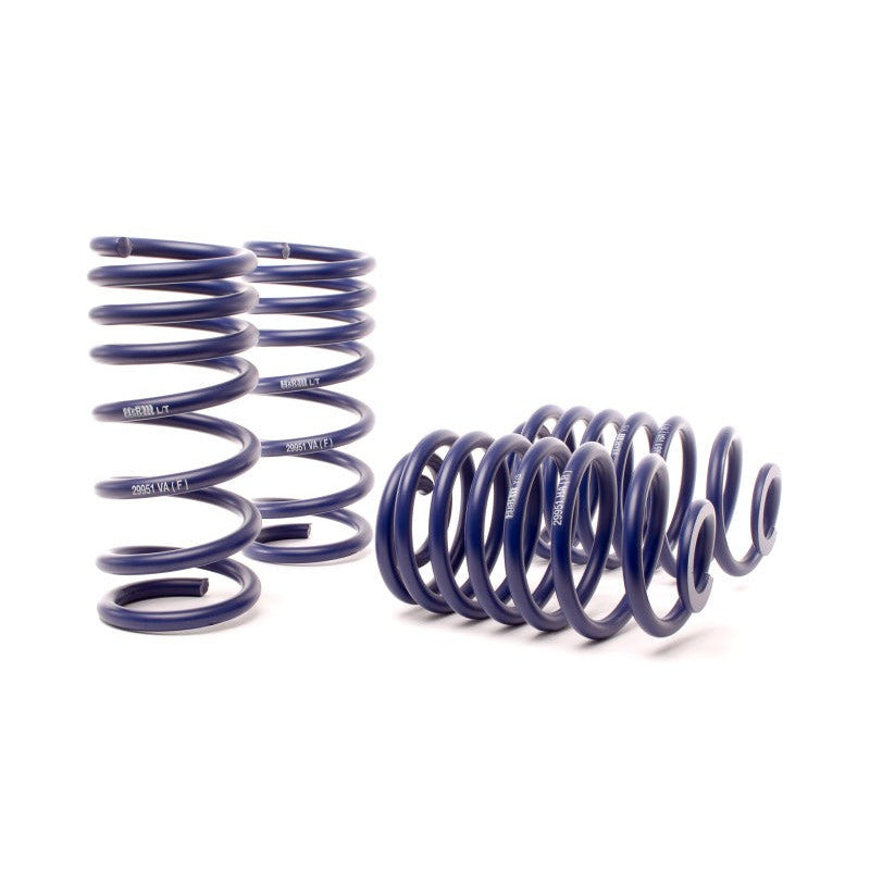 Set of blue H&R Sport Springs for 1980-1991 Volkswagen Vanagon T2