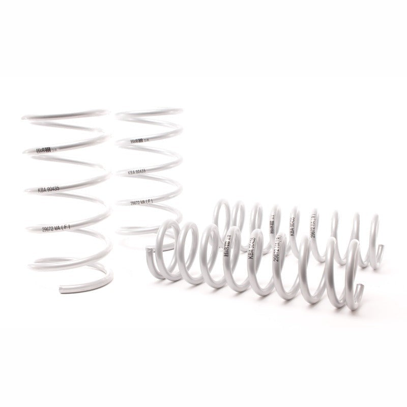 Blue H&R Sport Springs for 1990-1995 BMW 525i E34 chassis