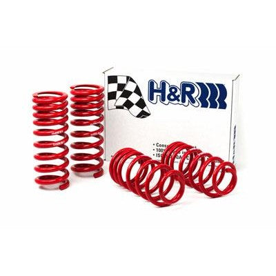 H&R Race Springs manufactured from 54SiCr6 spring steel for 1979-2004 Ford Mustang models.