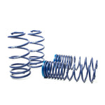 Four blue H&R Sport Springs for 1995-2002 Volkswagen Cabrio MK3.