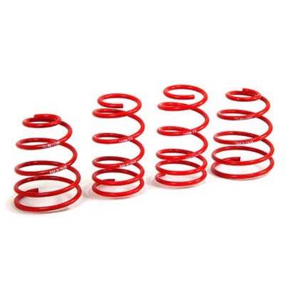H&R Sport Spring kit for 1997-2004 Porsche Boxster 986, shot-peened 54SiCr6 steel construction.