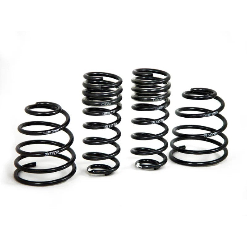 Set of blue H&R Sport Springs for 1998-2004 Porsche 911 Carrera 996 2WD Cabrio and Targa.