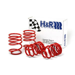 H&R Sport Spring kit in blue for 1999-2006 BMW 3-Series E46 with factory sport suspension.