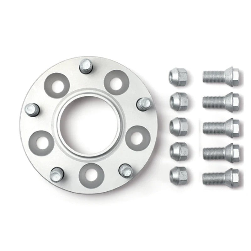 H&R Trak+ 5mm DR Series wheel adaptor for 57.1mm vehicle hub to 66.5mm wheel center bore conversion.